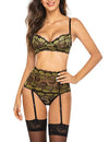 Supply Sexy Lingerie  Sexy Sleepwear Factory New Double-Color Lace Lingerie Set