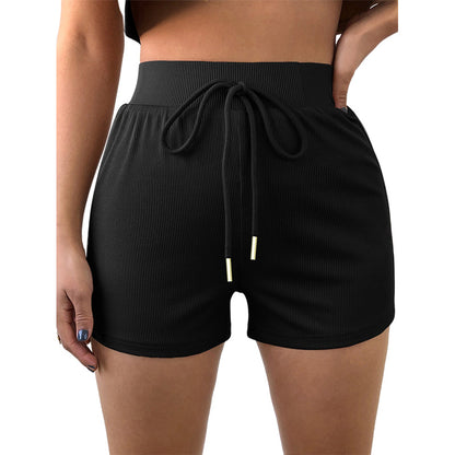 New  Sports Casual Shorts High Waist Slim Yoga Running Short Shipment Pants for Women