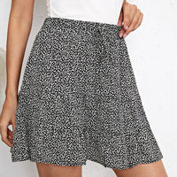 Summer Temperament Women Half-Length Classic Style Skirt Hot Little Short Dress