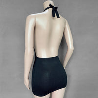 2021 Best Selling Women Clothes Vacation Swimsuit Sexy Sheath Backless Strap Sweaters Dress