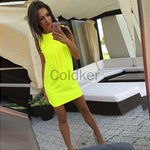 2022 Summer Casual Pencil Dress Women Solid Color Fringe Sleeveless Slim Fit Bodycon Mini Dress Club Party Sexy Women Clothing