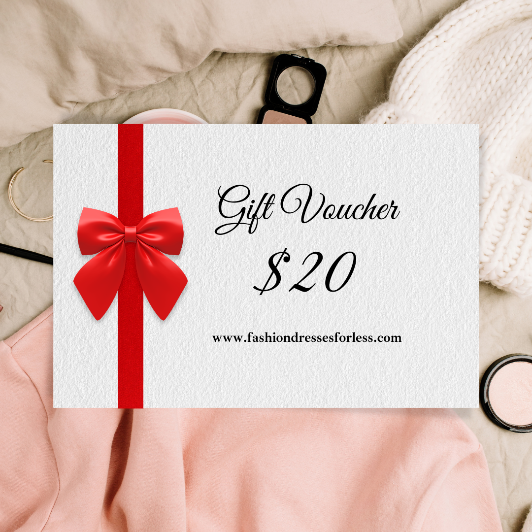 Fashion dresses for less gift card