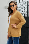 Oversize Button Front Cardigan