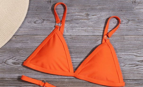 Sexy Bikini 2022 Solid Swimsuit Women Swimwear Push Up Bikini Set Brazilian Bathing Suit Summer Beach Wear Swimming Suit